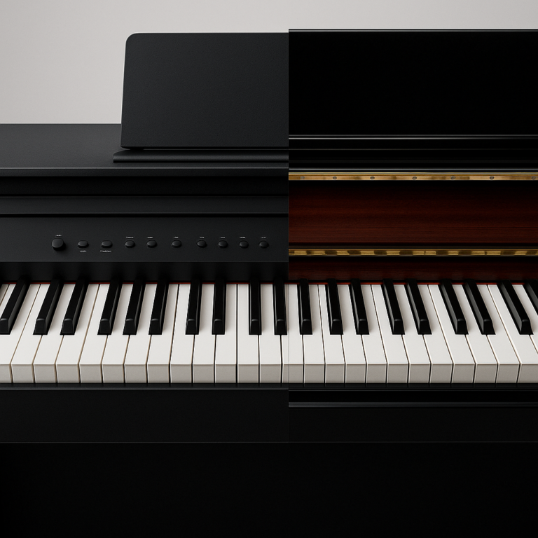 Featured image for Digital vs. Acoustic Piano Which Do You Really Need 2026