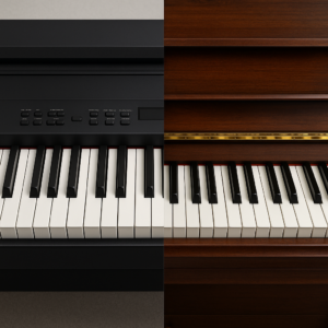 Featured image for Digital vs. Acoustic Pianos The Ultimate Pros Cons Guide 2026