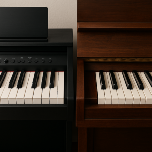 Featured image for Digital Piano vs Acoustic Piano The 2026 Showdown
